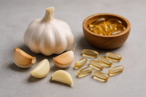 Garlic - fresh and supplements
