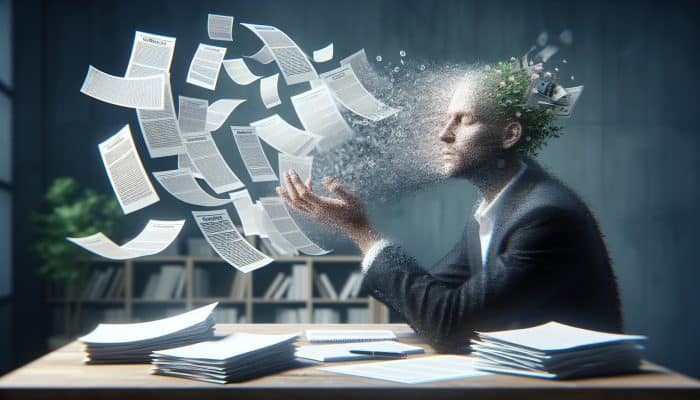 Debt Consolidation Loan Pitfalls to Dodge: UK Guide | DCL Debt Consolidation Loan Pitfalls to Dodge: Person relieved as multiple debts merge into one clear loan document with lower interest rate.