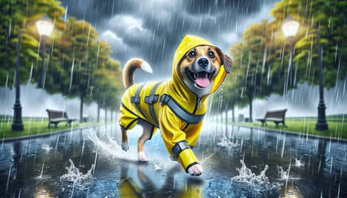 Raincoats for Pet Walks: Stay Dry During Wet Walks