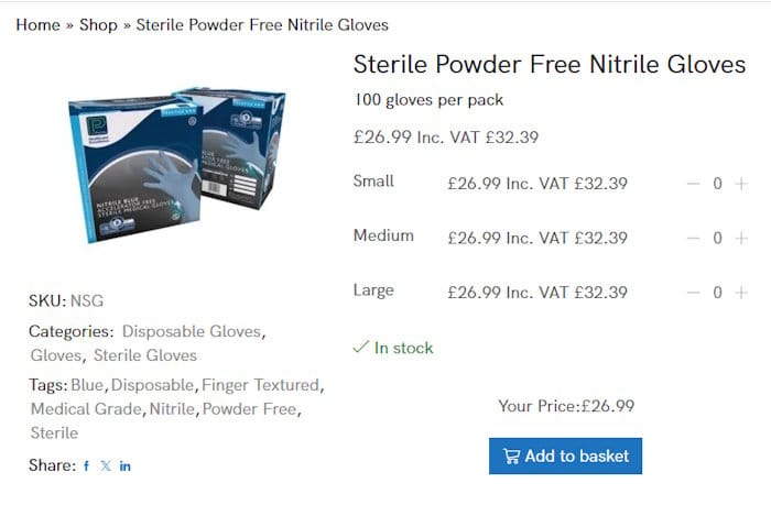 Powder Free Nitrile Gloves: Top Picks in Shrewsbury