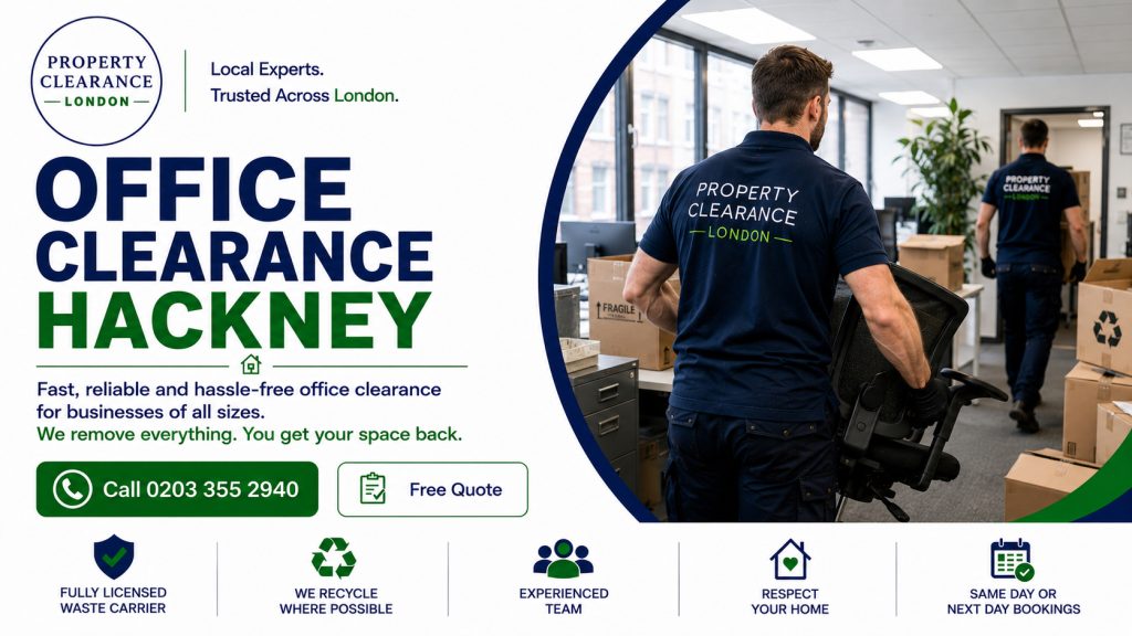 Office Clearance Services in Hackney: Fast and Trustworthy