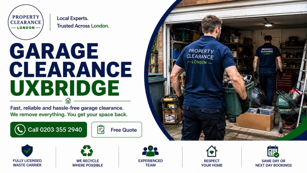 Garage Clearance Services by Trusted Professionals in Uxbridge